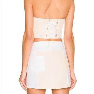 Revolve bone mini skirt EB DENIM